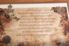 Mach es gut liebe Ingrid!